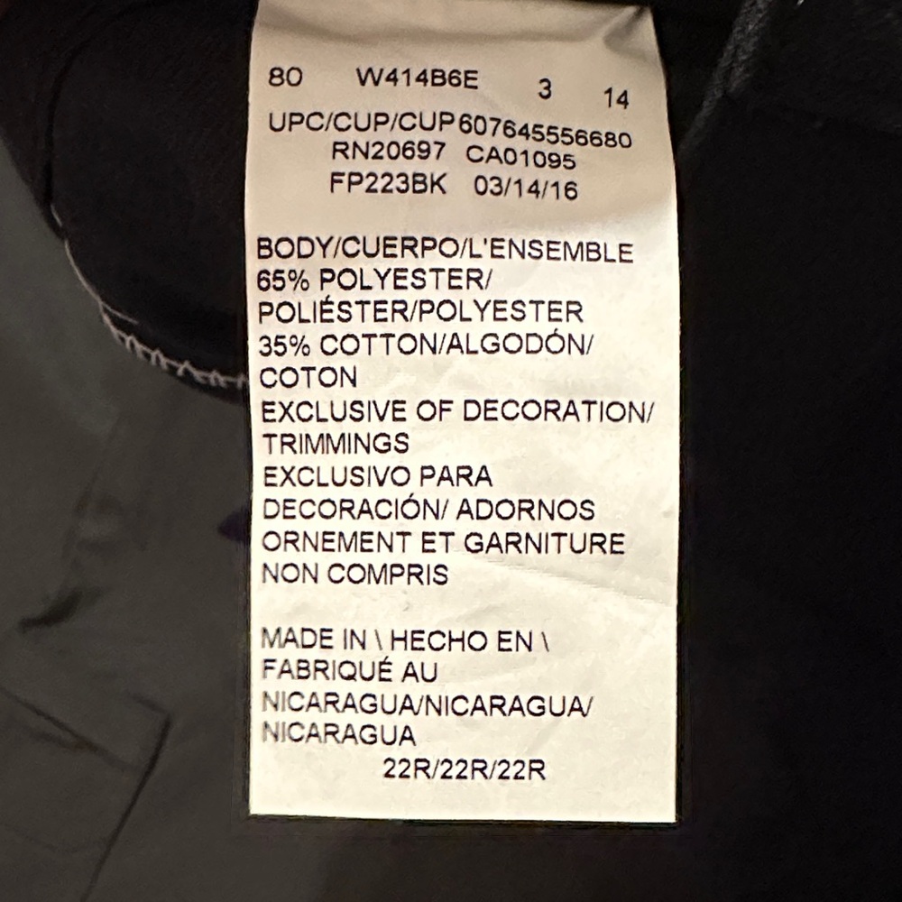 Dickies Women’s Black Chino Work Pants - Picture 6 of 9